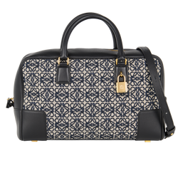 Amazona 28, Leather/Canvas, Navy, DB/S/L/K, 3*